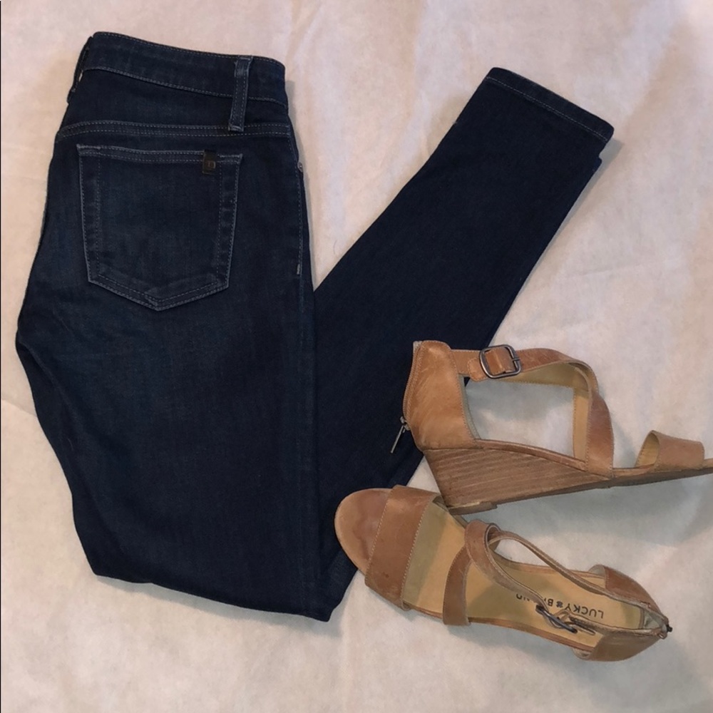 Joes skinny dark wash jeans